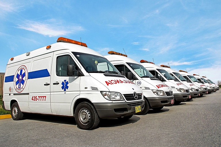 Servicio de ambulancias para empresas